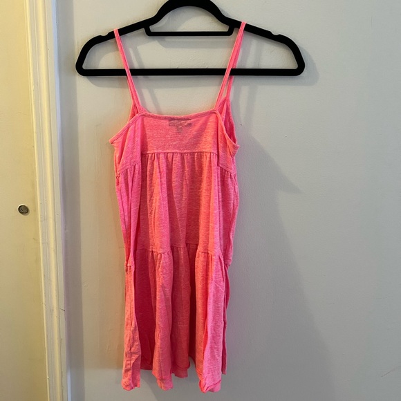 Topshop coverup dress, pink, size 2 - Picture 2 of 6